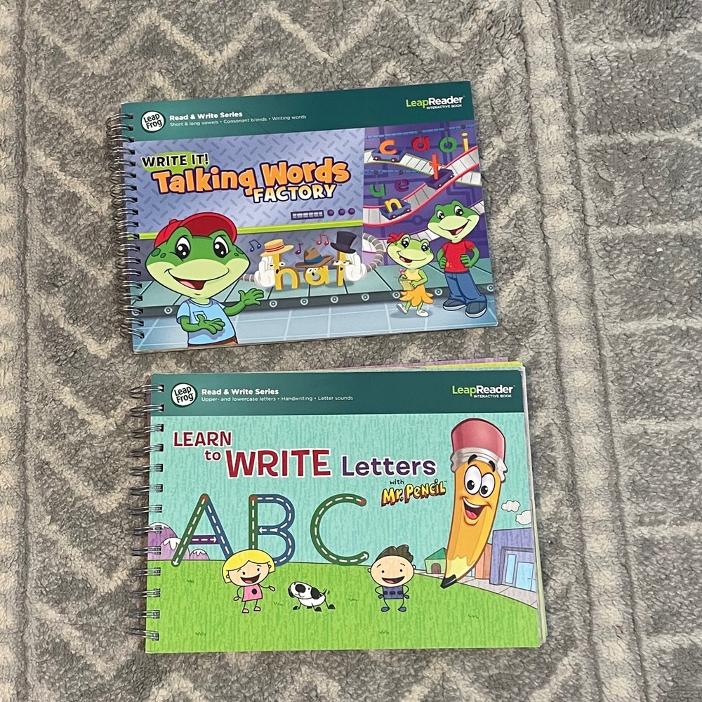 Leap Frog Learn to Write and Talking Words Factory